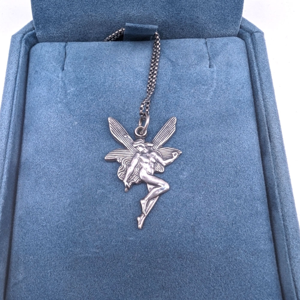 Silver Fairy Necklace
